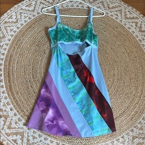 13 going on 30. Halloween rave Colorful Strappy Dress